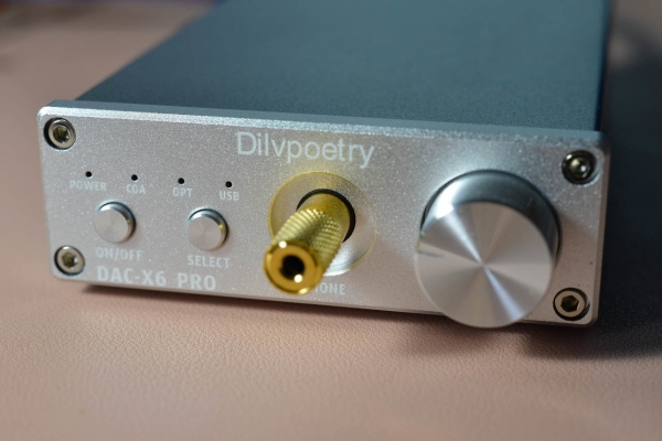 Dilvpoetry DAC-X6pro DACデコーダ ヘッドホンアンプ 24Bit/192kHz導入 